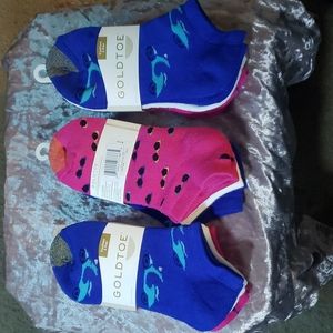 Back to school Gold Toe 3 pairs of socks